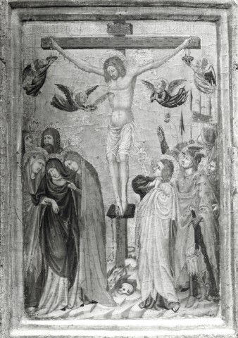 Brunel — Anonimo giottesco padovano - sec. XIV - Crocifissione di Cristo — insieme